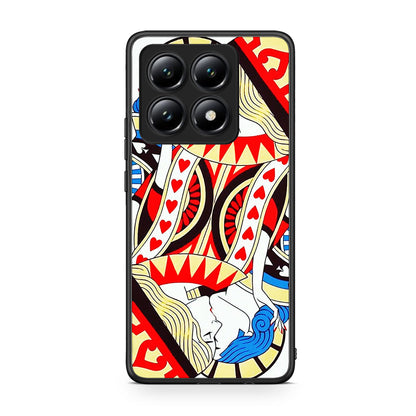 Xiaomi 14T Card Love θήκη από τη Smartfits με σχέδιο στο πίσω μέρος και μαύρο περίβλημα | Smartphone case with colorful back and black bezels by Smartfits