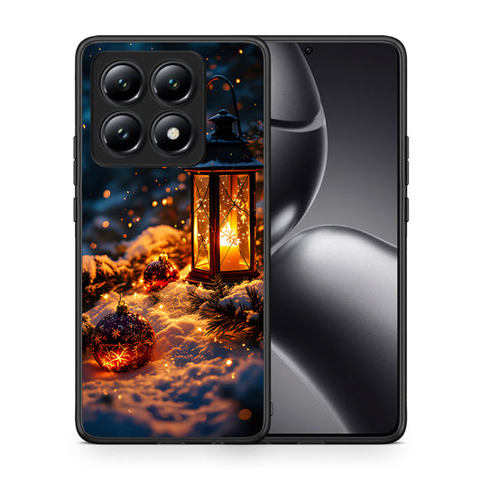 Θήκη Xiaomi 14T Christmas Ornaments από τη Smartfits με σχέδιο στο πίσω μέρος και μαύρο περίβλημα | Xiaomi 14T Christmas Ornaments case with colorful back and black bezels