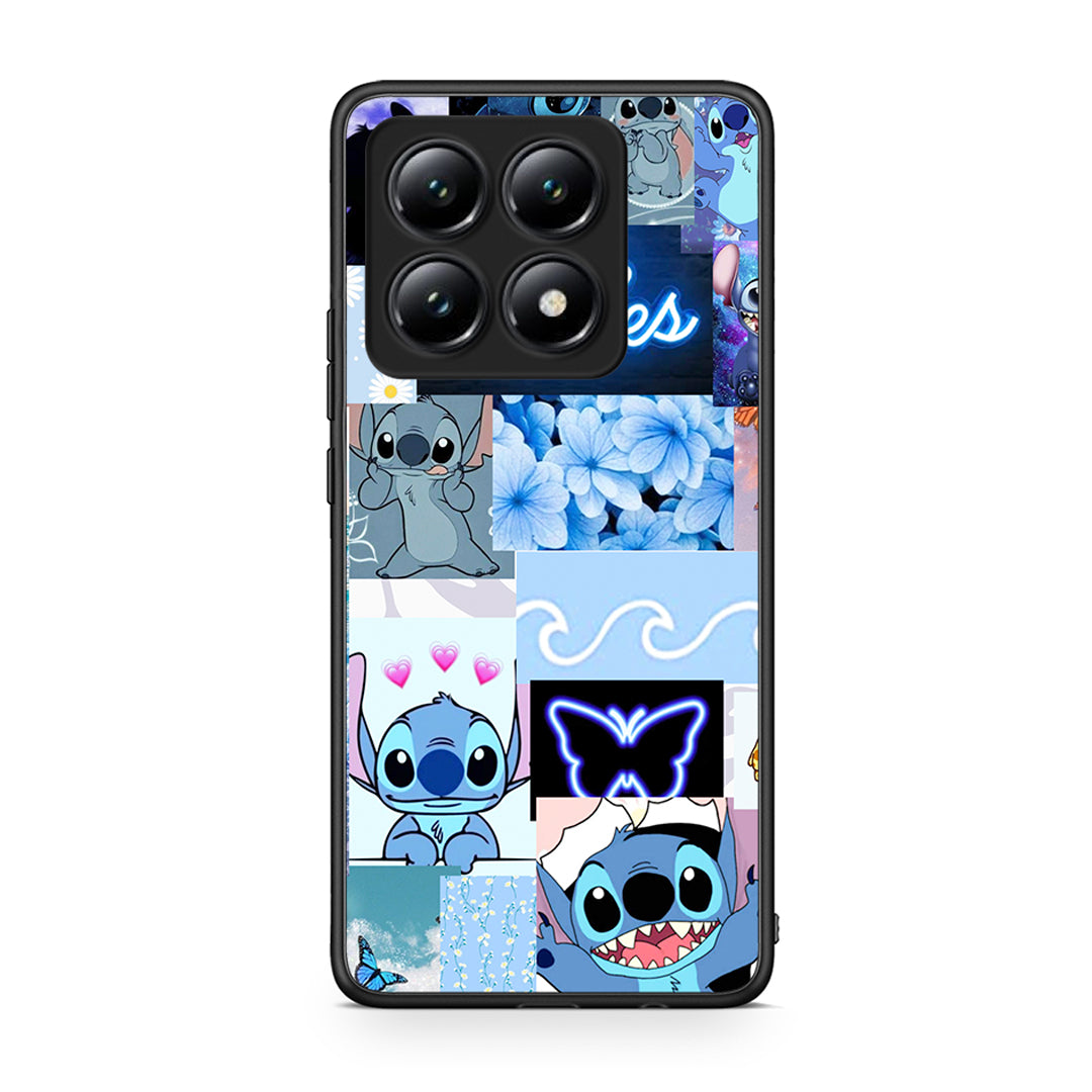 Xiaomi 14T Collage Good Vibes Θήκη Αγίου Βαλεντίνου από τη Smartfits με σχέδιο στο πίσω μέρος και μαύρο περίβλημα | Smartphone case with colorful back and black bezels by Smartfits