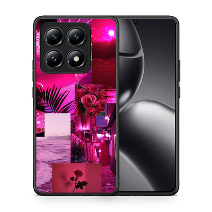 Collage Red Roses - Xiaomi 14T θήκη