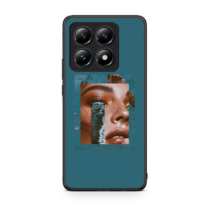 Xiaomi 14T Cry An Ocean θήκη από τη Smartfits με σχέδιο στο πίσω μέρος και μαύρο περίβλημα | Smartphone case with colorful back and black bezels by Smartfits