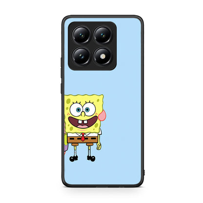 Xiaomi 14T Friends Bob θήκη από τη Smartfits με σχέδιο στο πίσω μέρος και μαύρο περίβλημα | Smartphone case with colorful back and black bezels by Smartfits