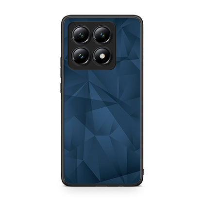 39 - Xiaomi 14T Blue Abstract Geometric case, cover, bumper