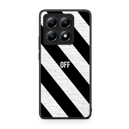 Xiaomi 14T Get Off θήκη από τη Smartfits με σχέδιο στο πίσω μέρος και μαύρο περίβλημα | Smartphone case with colorful back and black bezels by Smartfits