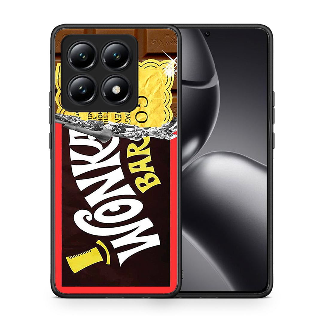 Θήκη Xiaomi 14T Golden Ticket από τη Smartfits με σχέδιο στο πίσω μέρος και μαύρο περίβλημα | Xiaomi 14T Golden Ticket case with colorful back and black bezels