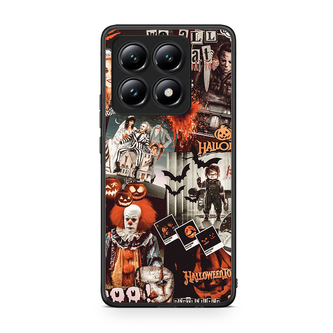 Xiaomi 14T Halloween Spooky Season Θήκη από τη Smartfits με σχέδιο στο πίσω μέρος και μαύρο περίβλημα | Smartphone case with colorful back and black bezels by Smartfits