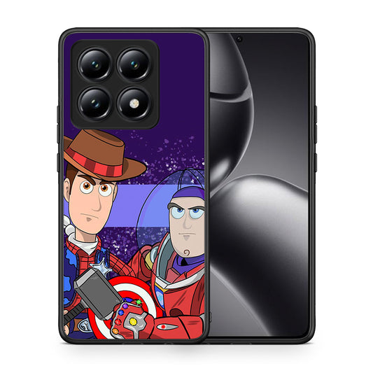 Θήκη Xiaomi 14T Infinity Story από τη Smartfits με σχέδιο στο πίσω μέρος και μαύρο περίβλημα | Xiaomi 14T Infinity Story case with colorful back and black bezels