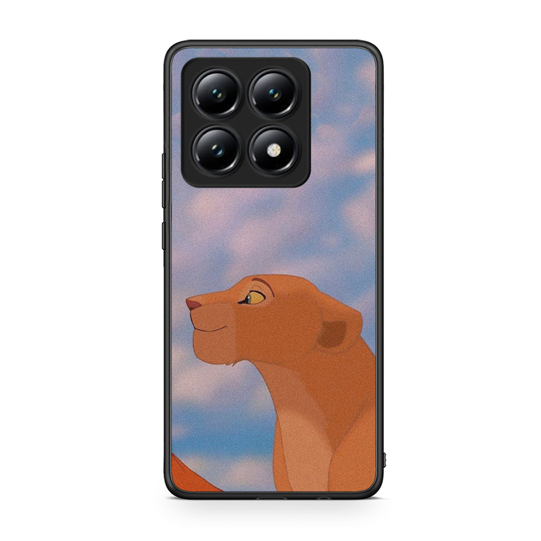 Xiaomi 14T Lion Love 2 Θήκη Αγίου Βαλεντίνου από τη Smartfits με σχέδιο στο πίσω μέρος και μαύρο περίβλημα | Smartphone case with colorful back and black bezels by Smartfits