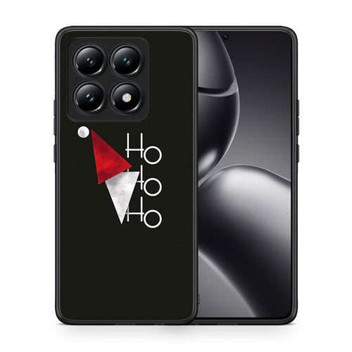 Θήκη Xiaomi 14T Minimal Christmas από τη Smartfits με σχέδιο στο πίσω μέρος και μαύρο περίβλημα | Xiaomi 14T Minimal Christmas case with colorful back and black bezels