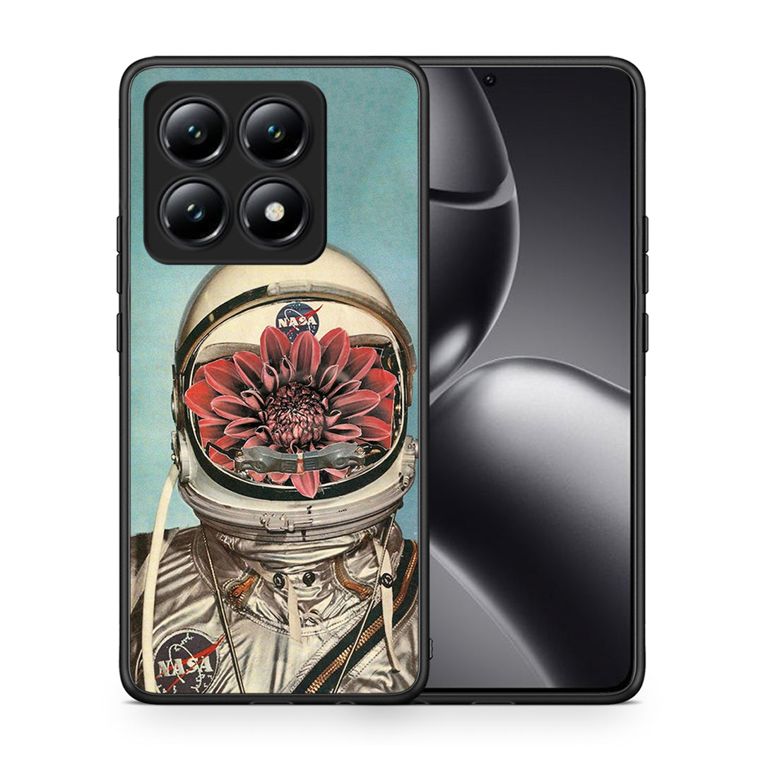 Θήκη Xiaomi 14T Nasa Bloom από τη Smartfits με σχέδιο στο πίσω μέρος και μαύρο περίβλημα | Xiaomi 14T Nasa Bloom case with colorful back and black bezels