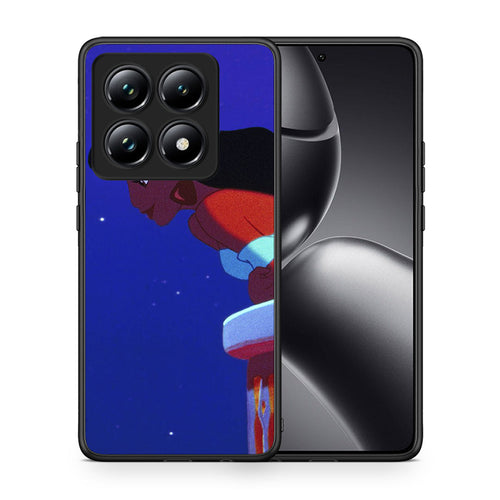 Θήκη Xiaomi 14T Pro Alladin And Jasmine Love 2 από τη Smartfits με σχέδιο στο πίσω μέρος και μαύρο περίβλημα | Xiaomi 14T Pro Alladin And Jasmine Love 2 case with colorful back and black bezels