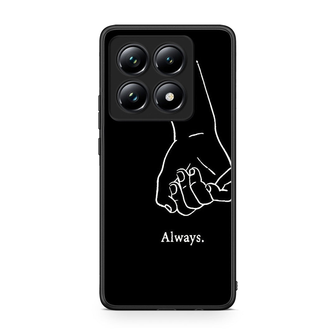 Xiaomi 14T Pro Always & Forever 1 Θήκη Αγίου Βαλεντίνου από τη Smartfits με σχέδιο στο πίσω μέρος και μαύρο περίβλημα | Smartphone case with colorful back and black bezels by Smartfits