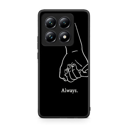 Xiaomi 14T Pro Always & Forever 1 Θήκη Αγίου Βαλεντίνου από τη Smartfits με σχέδιο στο πίσω μέρος και μαύρο περίβλημα | Smartphone case with colorful back and black bezels by Smartfits