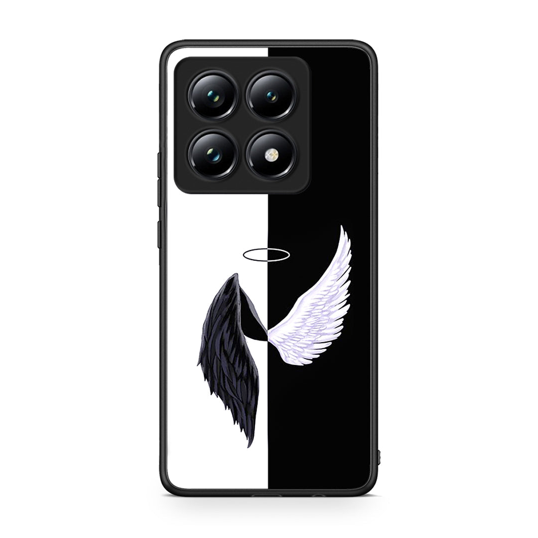Xiaomi 14T Pro Angels Demons θήκη από τη Smartfits με σχέδιο στο πίσω μέρος και μαύρο περίβλημα | Smartphone case with colorful back and black bezels by Smartfits