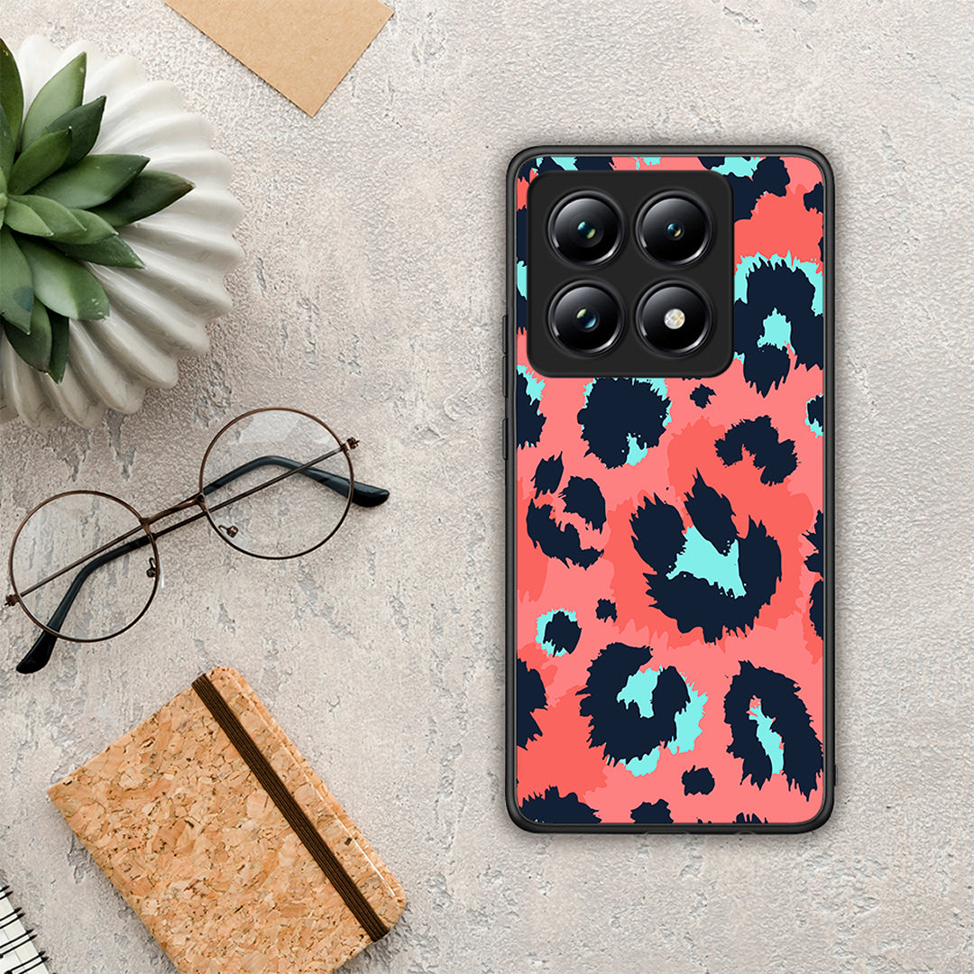 Animal Pink Leopard - Xiaomi 14T Pro θήκη