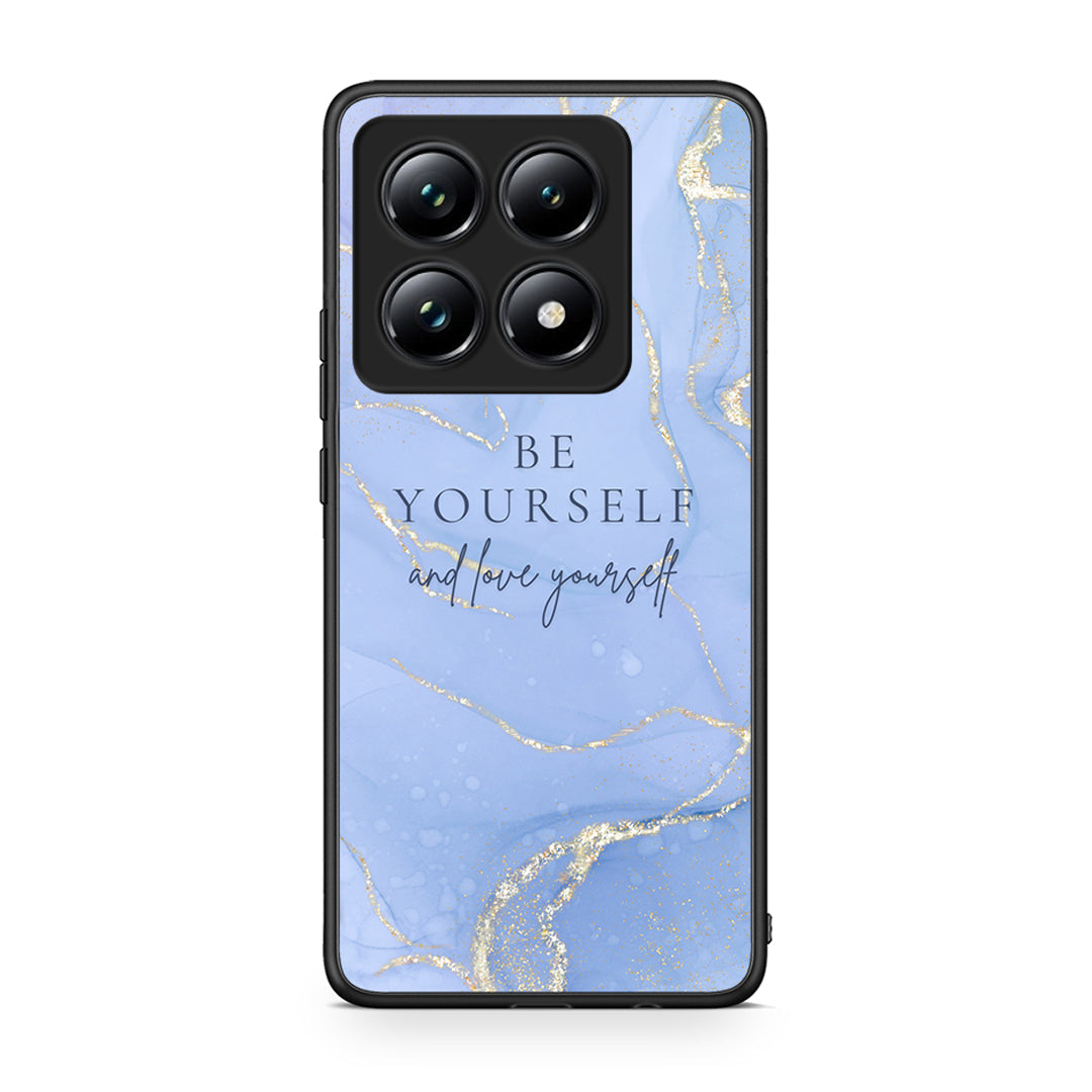 Xiaomi 14T Pro Be Yourself θήκη από τη Smartfits με σχέδιο στο πίσω μέρος και μαύρο περίβλημα | Smartphone case with colorful back and black bezels by Smartfits
