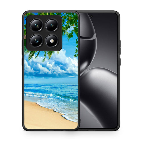 Θήκη Xiaomi 14T Pro Beautiful Beach από τη Smartfits με σχέδιο στο πίσω μέρος και μαύρο περίβλημα | Xiaomi 14T Pro Beautiful Beach case with colorful back and black bezels