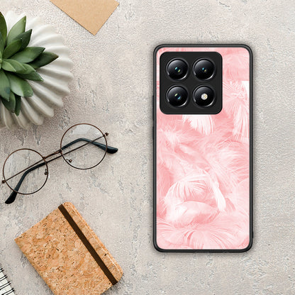 Boho Pink Feather - Xiaomi 14T Pro θήκη