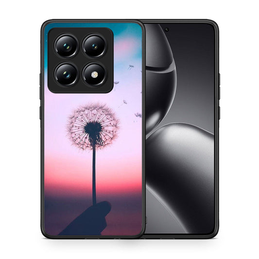 Θήκη Xiaomi 14T Pro Wish Boho από τη Smartfits με σχέδιο στο πίσω μέρος και μαύρο περίβλημα | Xiaomi 14T Pro Wish Boho case with colorful back and black bezels