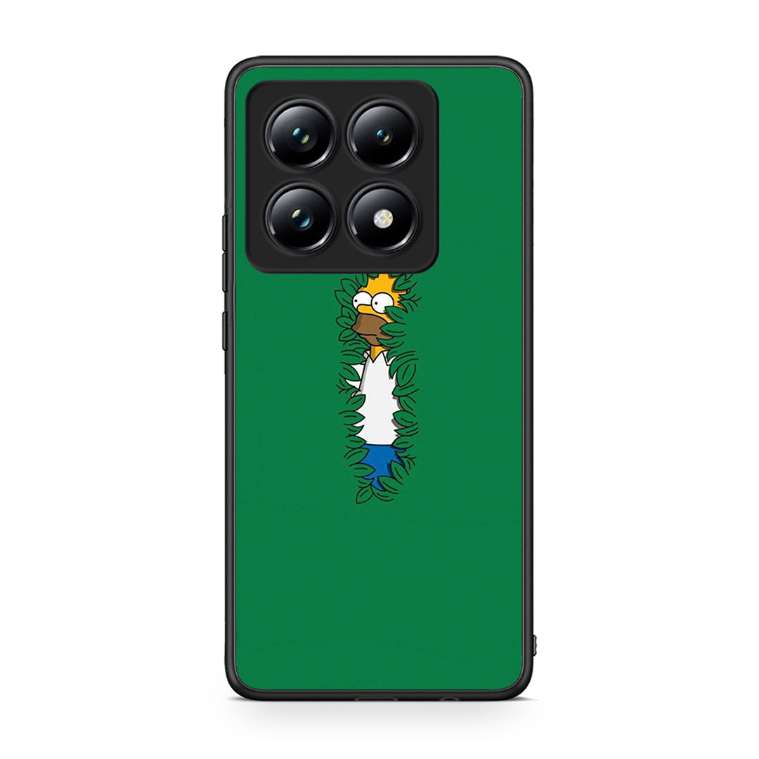 Xiaomi 14T Pro Bush Man Θήκη Αγίου Βαλεντίνου από τη Smartfits με σχέδιο στο πίσω μέρος και μαύρο περίβλημα | Smartphone case with colorful back and black bezels by Smartfits
