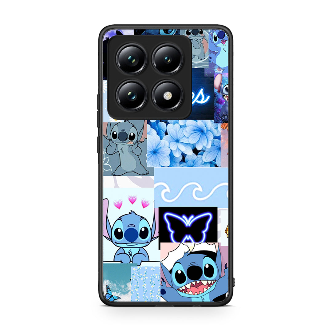 Xiaomi 14T Pro Collage Good Vibes Θήκη Αγίου Βαλεντίνου από τη Smartfits με σχέδιο στο πίσω μέρος και μαύρο περίβλημα | Smartphone case with colorful back and black bezels by Smartfits