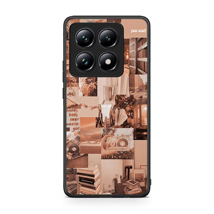 Xiaomi 14T Pro Collage You Can Θήκη Αγίου Βαλεντίνου από τη Smartfits με σχέδιο στο πίσω μέρος και μαύρο περίβλημα | Smartphone case with colorful back and black bezels by Smartfits
