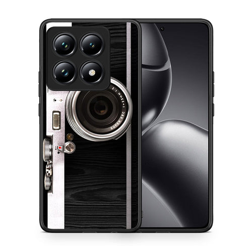 Θήκη Xiaomi 14T Pro Emily In Paris από τη Smartfits με σχέδιο στο πίσω μέρος και μαύρο περίβλημα | Xiaomi 14T Pro Emily In Paris case with colorful back and black bezels