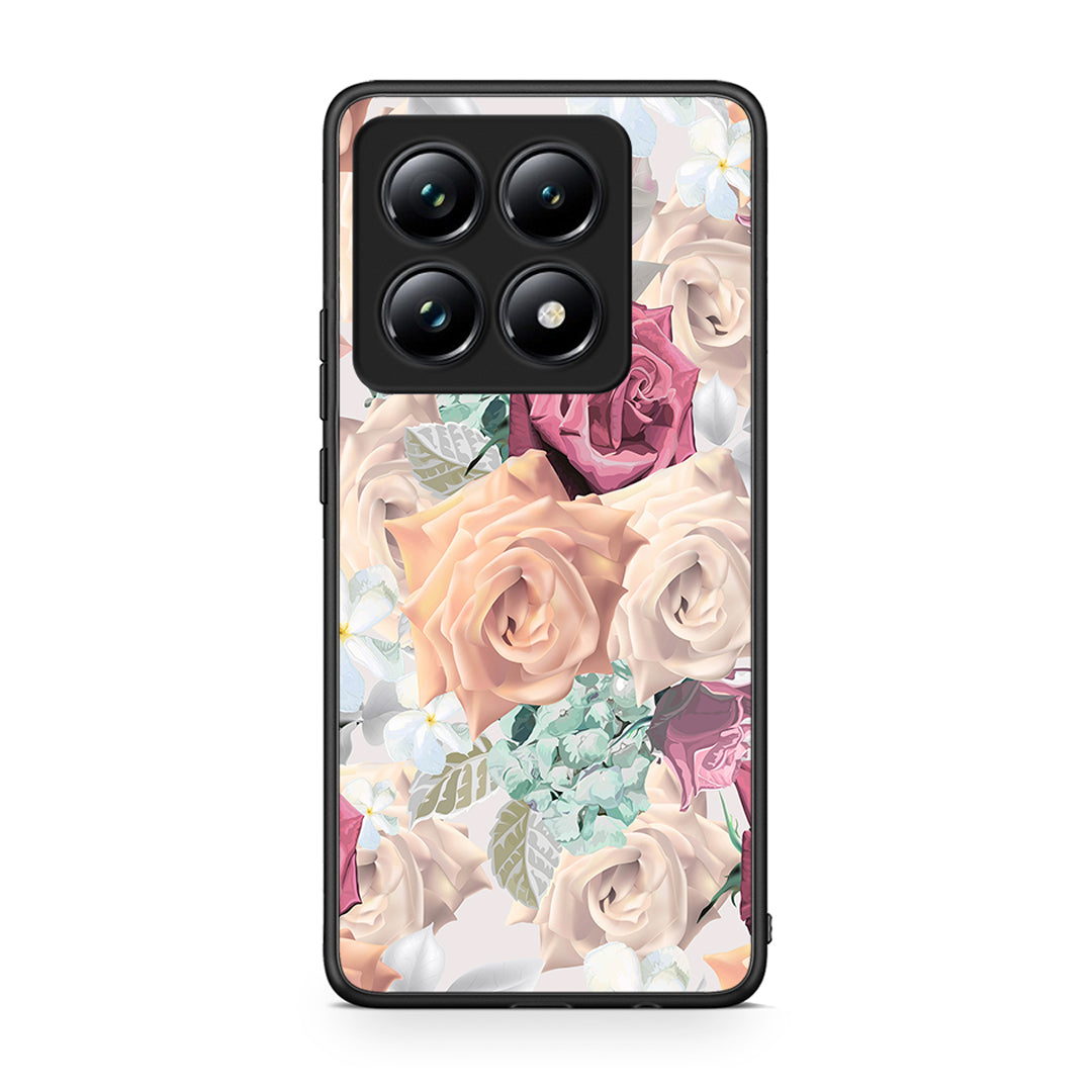 99 - Xiaomi 14T Pro Bouquet Floral case, cover, bumper