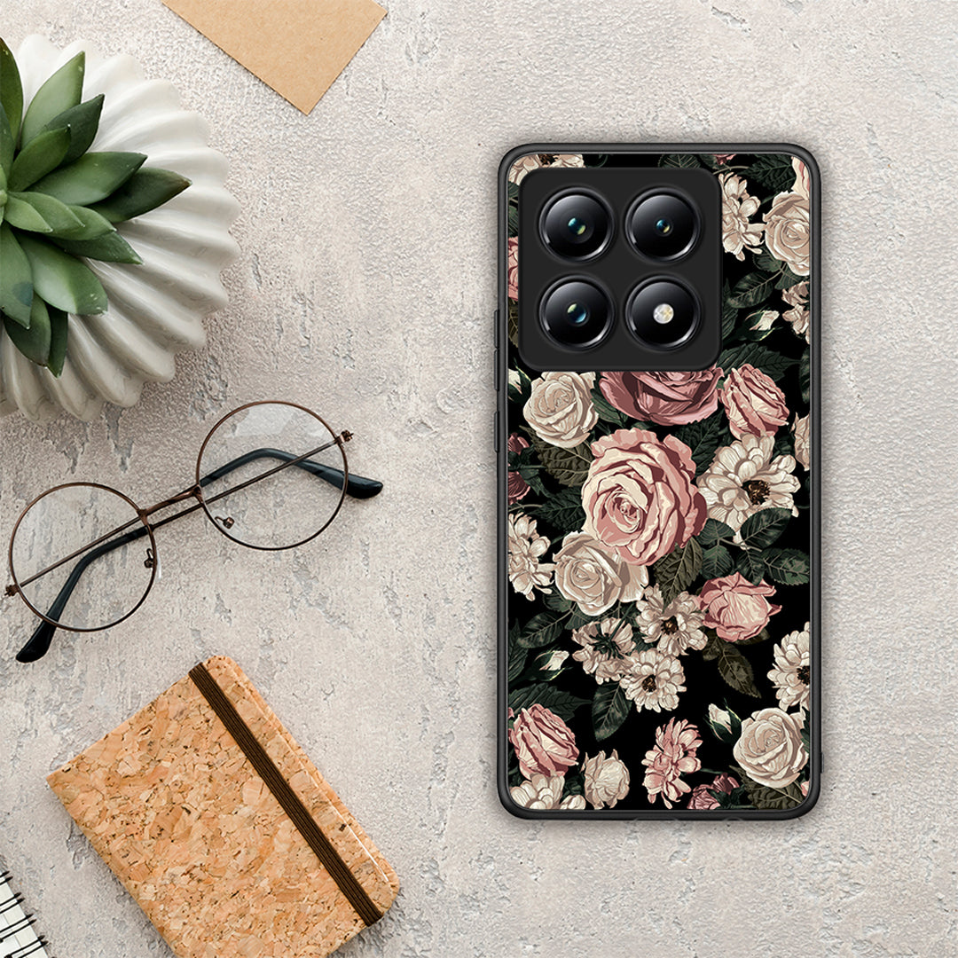 Flower Wild Roses - Xiaomi 14T Pro θήκη