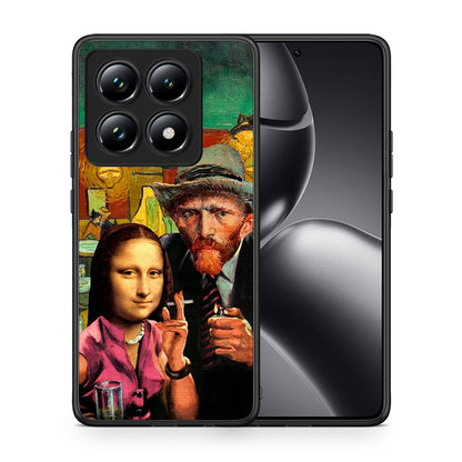 Θήκη Xiaomi 14T Pro Funny Art από τη Smartfits με σχέδιο στο πίσω μέρος και μαύρο περίβλημα | Xiaomi 14T Pro Funny Art case with colorful back and black bezels