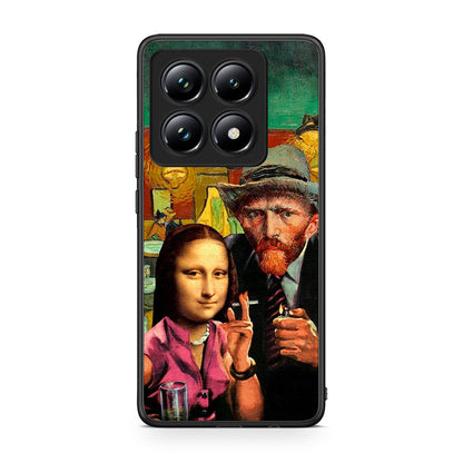 Xiaomi 14T Pro Funny Art θήκη από τη Smartfits με σχέδιο στο πίσω μέρος και μαύρο περίβλημα | Smartphone case with colorful back and black bezels by Smartfits