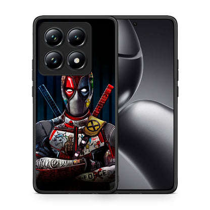 Θήκη Xiaomi 14T Pro Funny Guy από τη Smartfits με σχέδιο στο πίσω μέρος και μαύρο περίβλημα | Xiaomi 14T Pro Funny Guy case with colorful back and black bezels