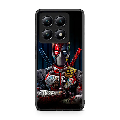 Xiaomi 14T Pro Funny Guy θήκη από τη Smartfits με σχέδιο στο πίσω μέρος και μαύρο περίβλημα | Smartphone case with colorful back and black bezels by Smartfits