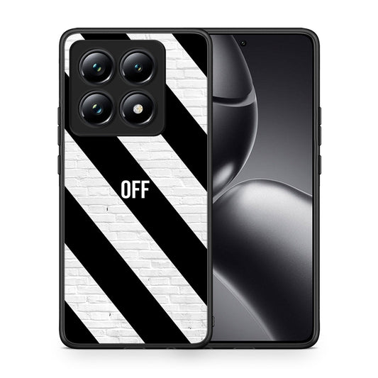 Θήκη Xiaomi 14T Pro Get Off από τη Smartfits με σχέδιο στο πίσω μέρος και μαύρο περίβλημα | Xiaomi 14T Pro Get Off case with colorful back and black bezels