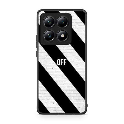 Xiaomi 14T Pro Get Off θήκη από τη Smartfits με σχέδιο στο πίσω μέρος και μαύρο περίβλημα | Smartphone case with colorful back and black bezels by Smartfits