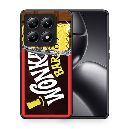 Θήκη Xiaomi 14T Pro Golden Ticket από τη Smartfits με σχέδιο στο πίσω μέρος και μαύρο περίβλημα | Xiaomi 14T Pro Golden Ticket case with colorful back and black bezels