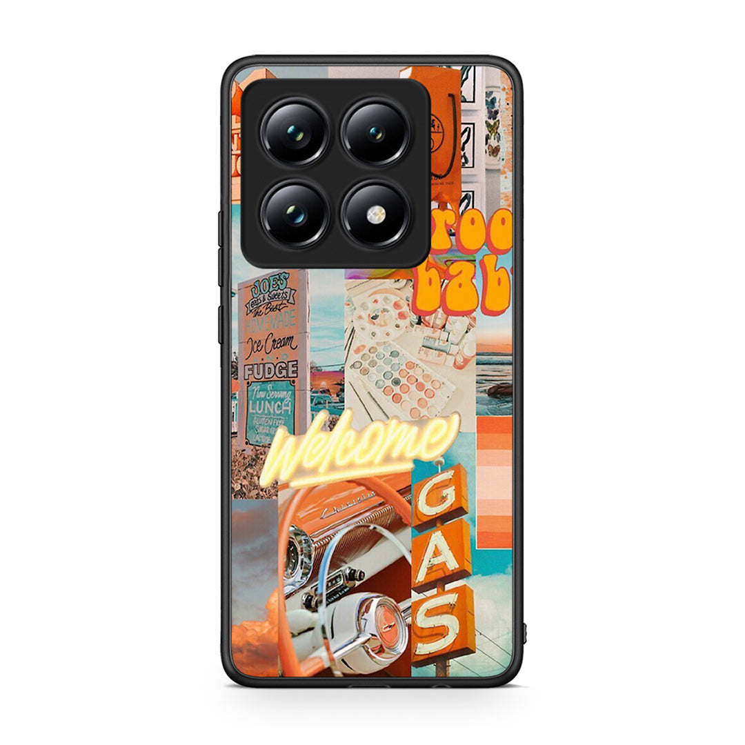 Xiaomi 14T Pro Groovy Babe Θήκη Αγίου Βαλεντίνου από τη Smartfits με σχέδιο στο πίσω μέρος και μαύρο περίβλημα | Smartphone case with colorful back and black bezels by Smartfits