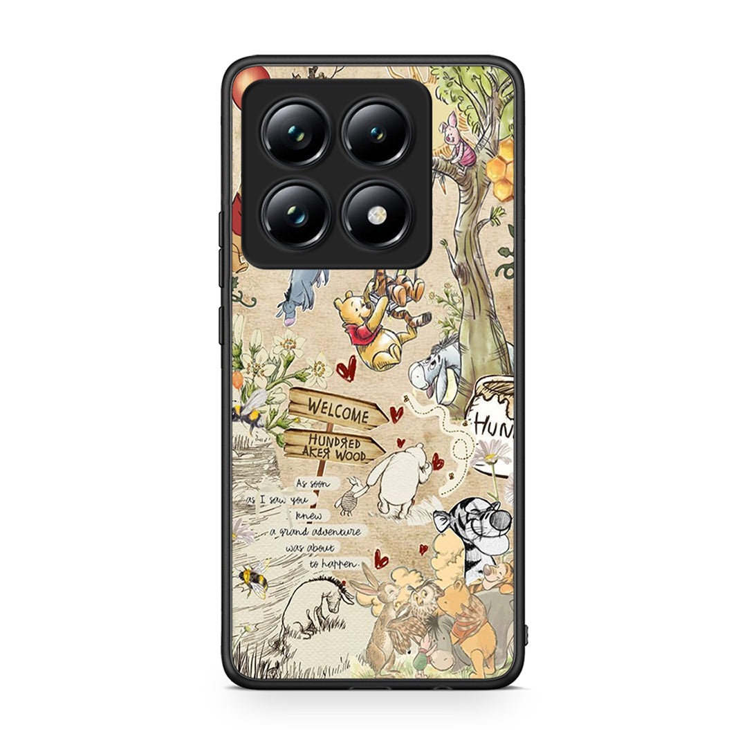 Xiaomi 14T Pro Happy Friends θήκη από τη Smartfits με σχέδιο στο πίσω μέρος και μαύρο περίβλημα | Smartphone case with colorful back and black bezels by Smartfits