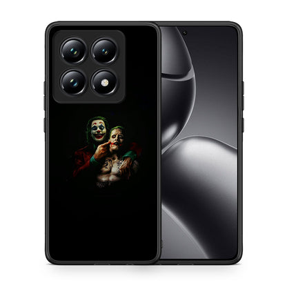 Θήκη Xiaomi 14T Pro Clown Hero από τη Smartfits με σχέδιο στο πίσω μέρος και μαύρο περίβλημα | Xiaomi 14T Pro Clown Hero case with colorful back and black bezels