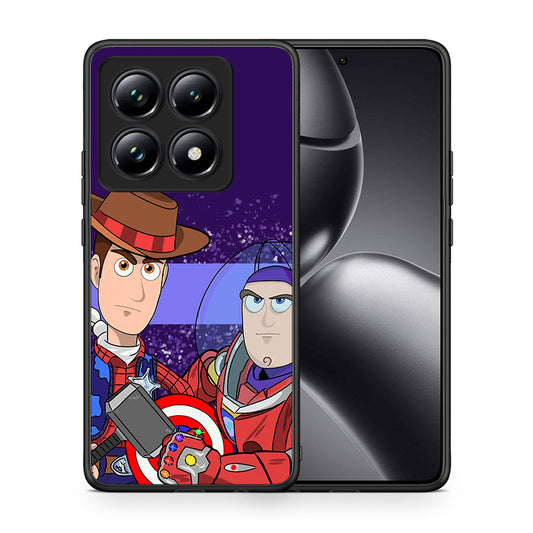 Θήκη Xiaomi 14T Pro Infinity Story από τη Smartfits με σχέδιο στο πίσω μέρος και μαύρο περίβλημα | Xiaomi 14T Pro Infinity Story case with colorful back and black bezels