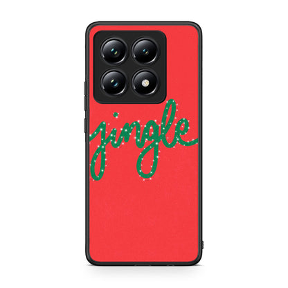 Xiaomi 14T Pro Jingle Xmas θήκη από τη Smartfits με σχέδιο στο πίσω μέρος και μαύρο περίβλημα | Smartphone case with colorful back and black bezels by Smartfits