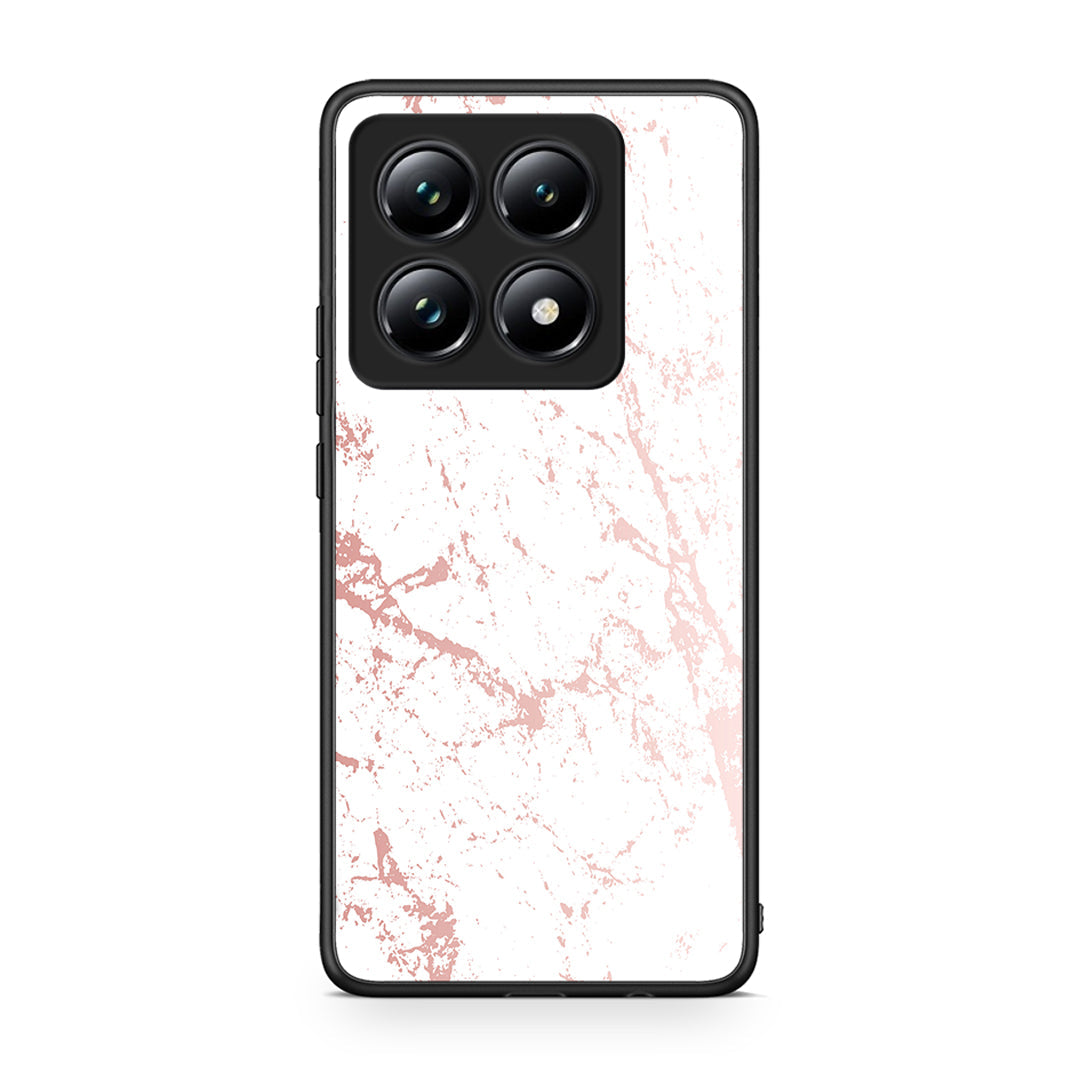 116 - Xiaomi 14T Pro Pink Splash Marble case, cover, bumper
