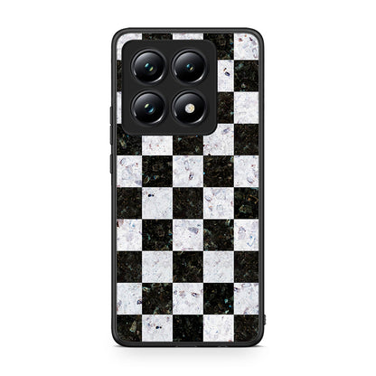 4 - Xiaomi 14T Pro Square Geometric Marble case, cover, bumper