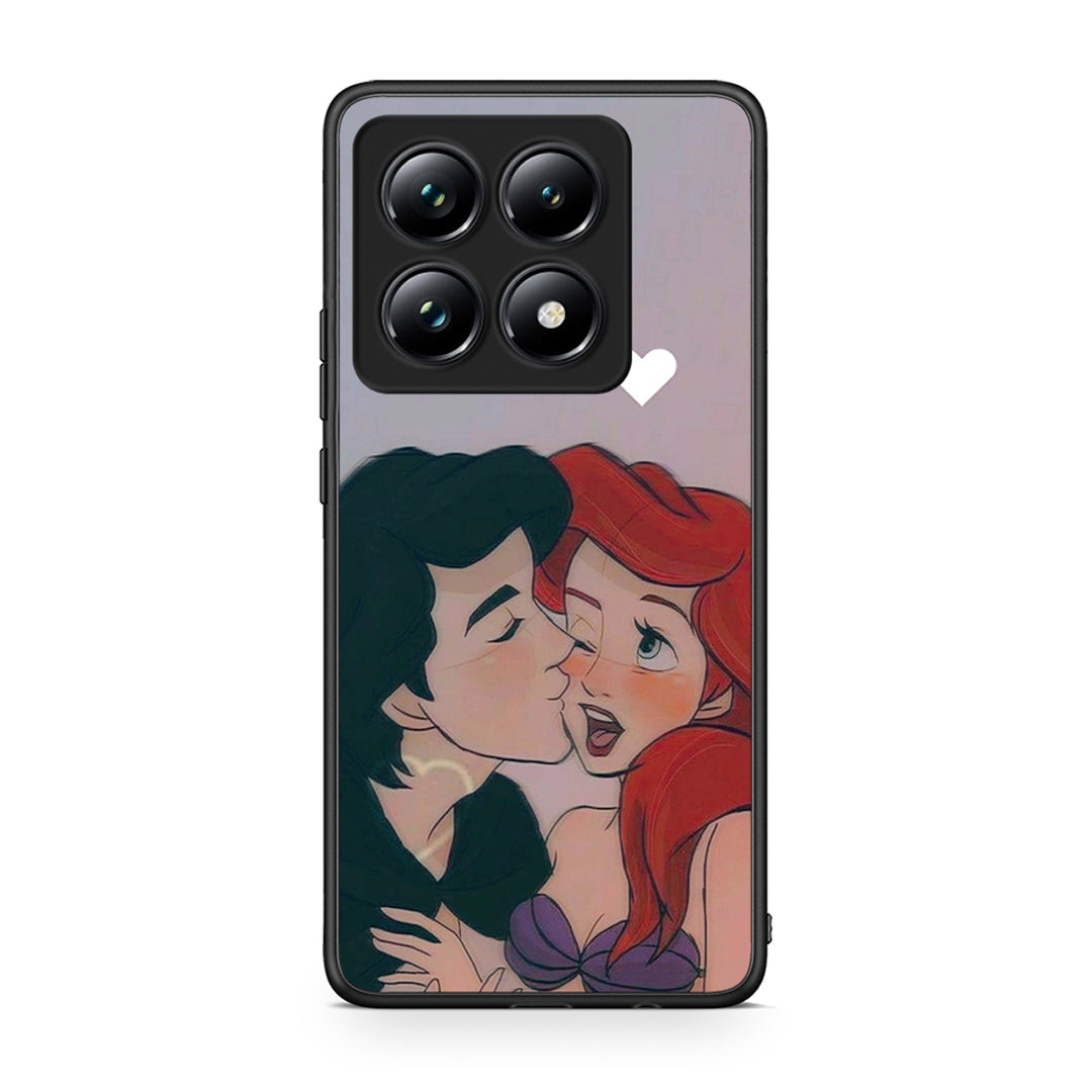 Xiaomi 14T Pro Mermaid Love Θήκη Αγίου Βαλεντίνου από τη Smartfits με σχέδιο στο πίσω μέρος και μαύρο περίβλημα | Smartphone case with colorful back and black bezels by Smartfits