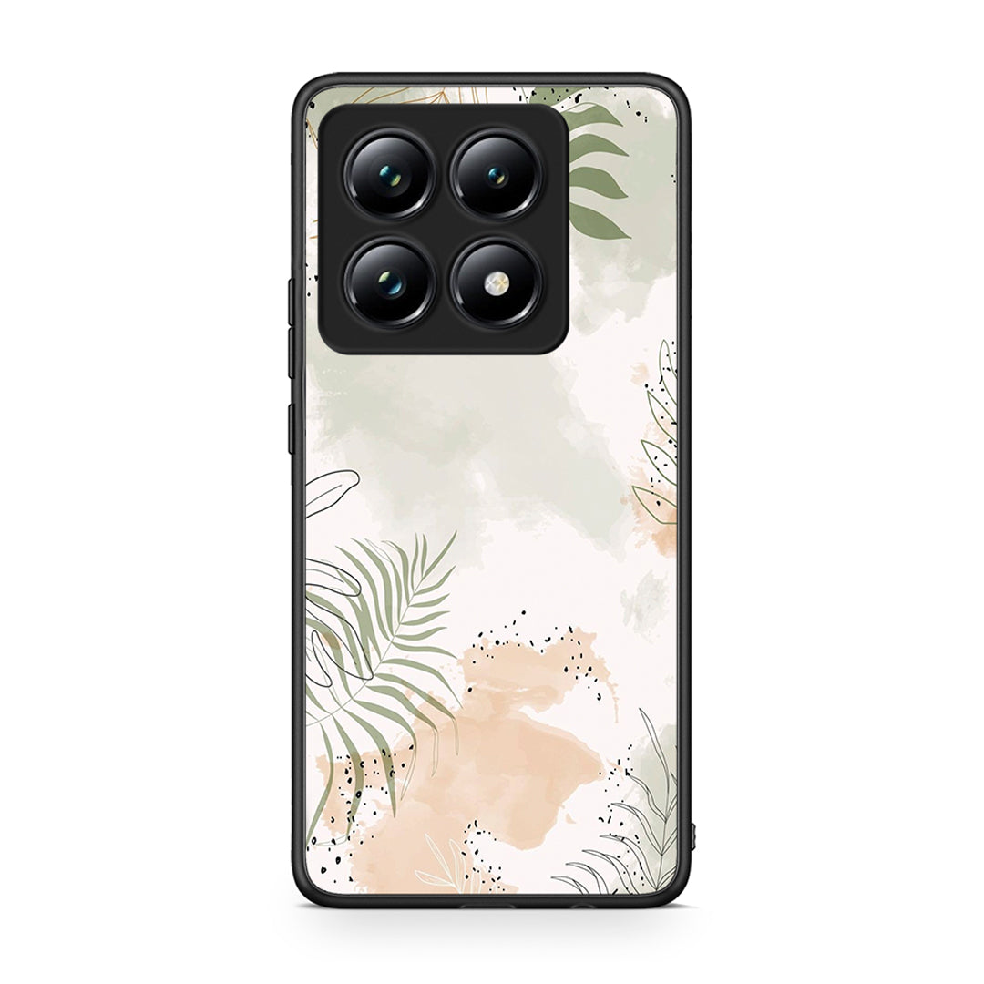 Xiaomi 14T Pro Nude Plants Θήκη από τη Smartfits με σχέδιο στο πίσω μέρος και μαύρο περίβλημα | Smartphone case with colorful back and black bezels by Smartfits