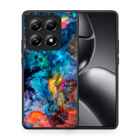 Θήκη Xiaomi 14T Pro Crayola Paint από τη Smartfits με σχέδιο στο πίσω μέρος και μαύρο περίβλημα | Xiaomi 14T Pro Crayola Paint case with colorful back and black bezels
