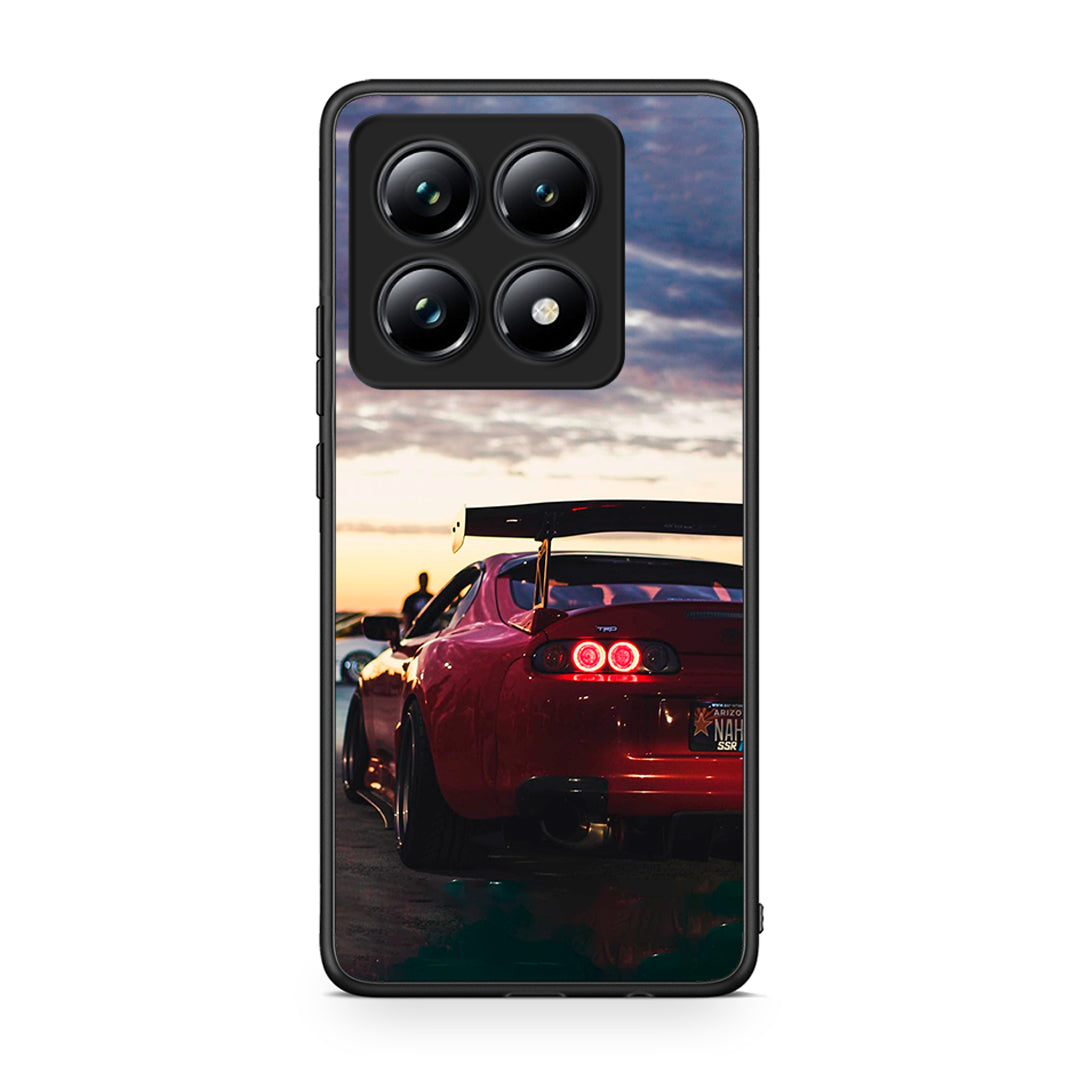 Xiaomi 14T Pro Racing Supra θήκη από τη Smartfits με σχέδιο στο πίσω μέρος και μαύρο περίβλημα | Smartphone case with colorful back and black bezels by Smartfits