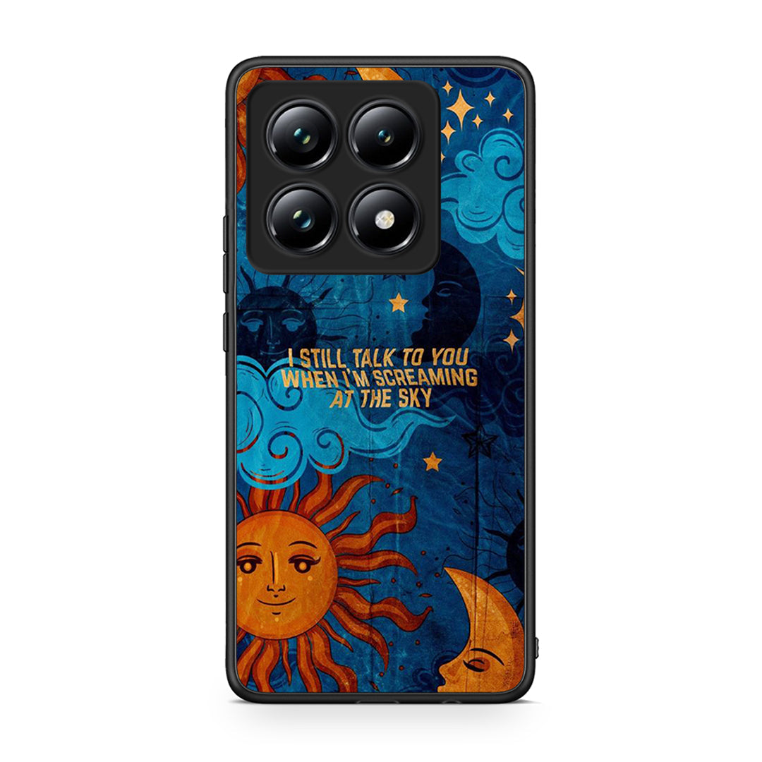 Xiaomi 14T Pro Screaming Sky θήκη από τη Smartfits με σχέδιο στο πίσω μέρος και μαύρο περίβλημα | Smartphone case with colorful back and black bezels by Smartfits