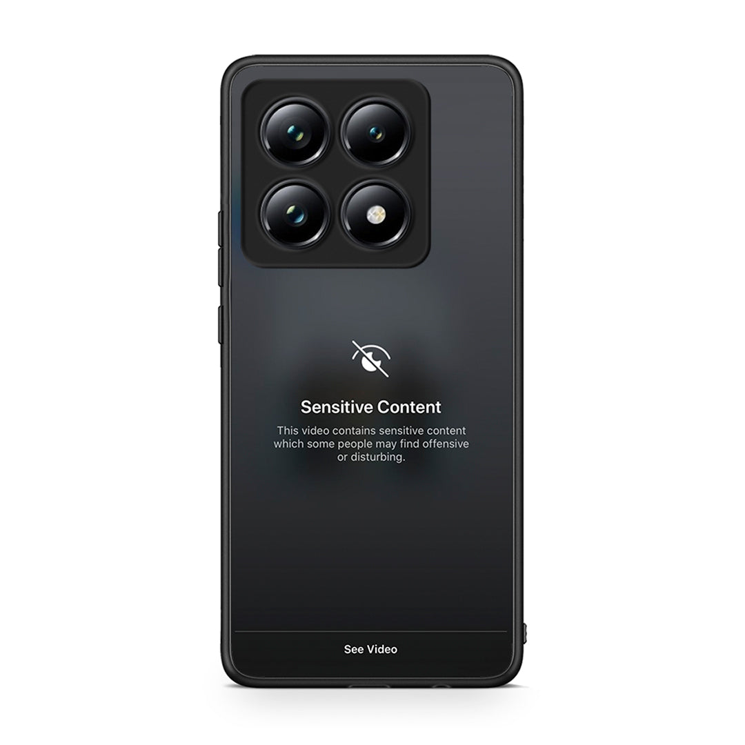 Xiaomi 14T Pro Sensitive Content θήκη από τη Smartfits με σχέδιο στο πίσω μέρος και μαύρο περίβλημα | Smartphone case with colorful back and black bezels by Smartfits