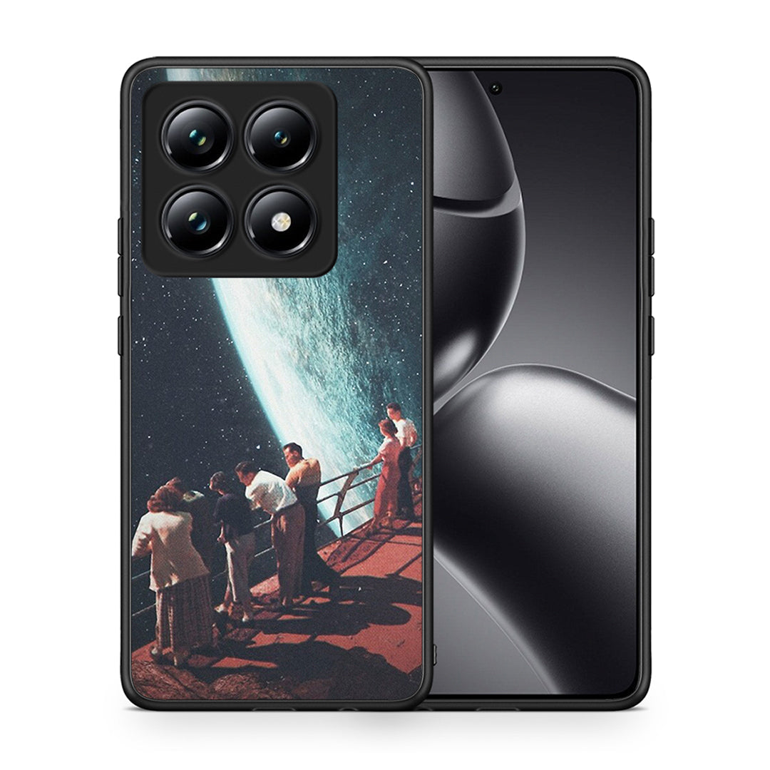 Θήκη Xiaomi 14T Pro Surreal View από τη Smartfits με σχέδιο στο πίσω μέρος και μαύρο περίβλημα | Xiaomi 14T Pro Surreal View case with colorful back and black bezels
